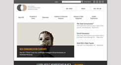 Desktop Screenshot of natcom.org